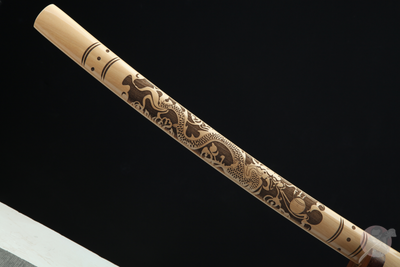 Katana Watatsumi 海神 – T10 Steel, Dragon Lacquered Saya – view 17