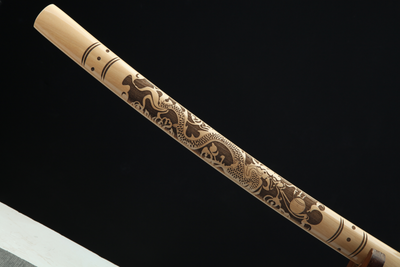 Katana Watatsumi 海神 – T10 Steel, Dragon Lacquered Saya – view 14