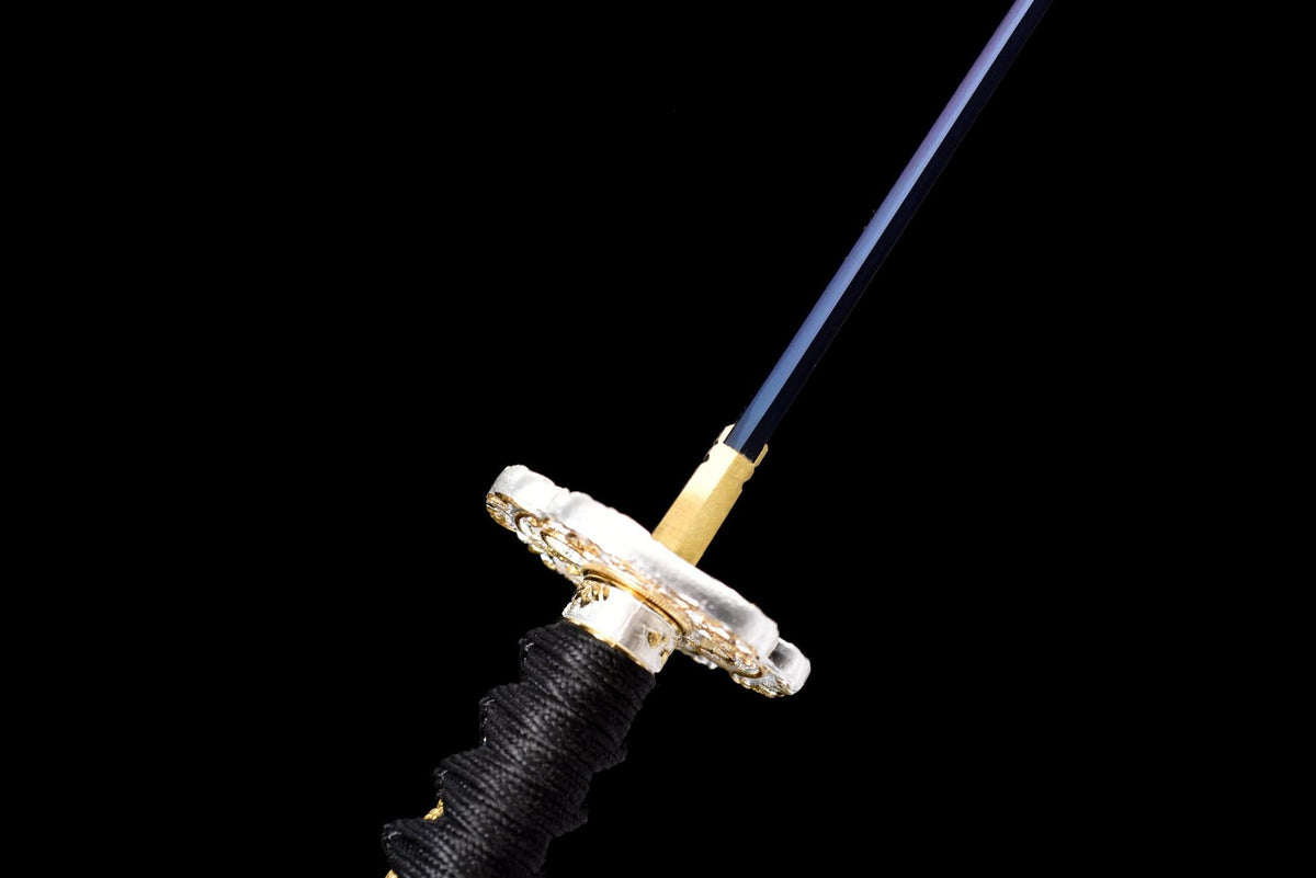 Katana Yoru 夜 – Blue Manganese Steel Blade – view 10
