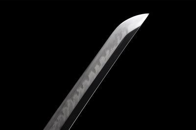 Ryū no Hōkō 竜の咆哮 Katana — T10 Steel, Silver Dragon Saya – view 12
