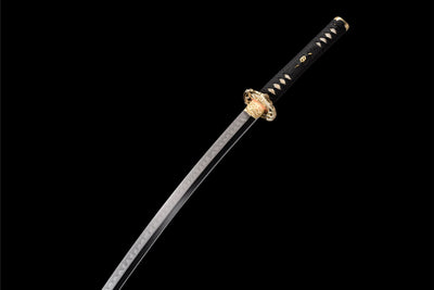 Ryū no Hōkō 竜の咆哮 Katana — T10 Steel, Silver Dragon Saya – view 5