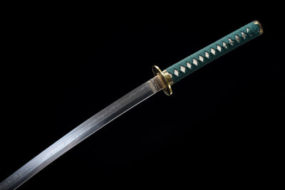 Ōkami 狼 Katana – Wolf, T10 Steel with Hamon, Clan Motif Saya – view 13