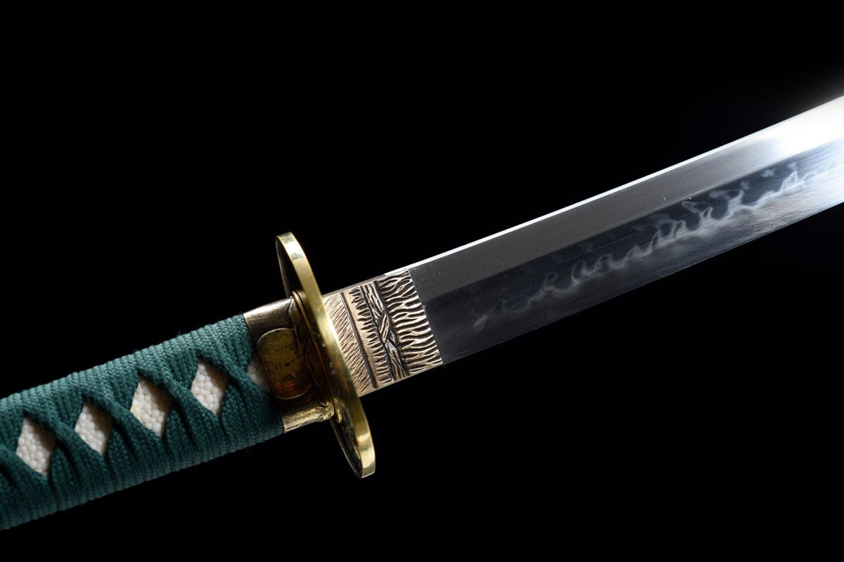 Ōkami 狼 Katana – Wolf, T10 Steel with Hamon, Clan Motif Saya – view 7