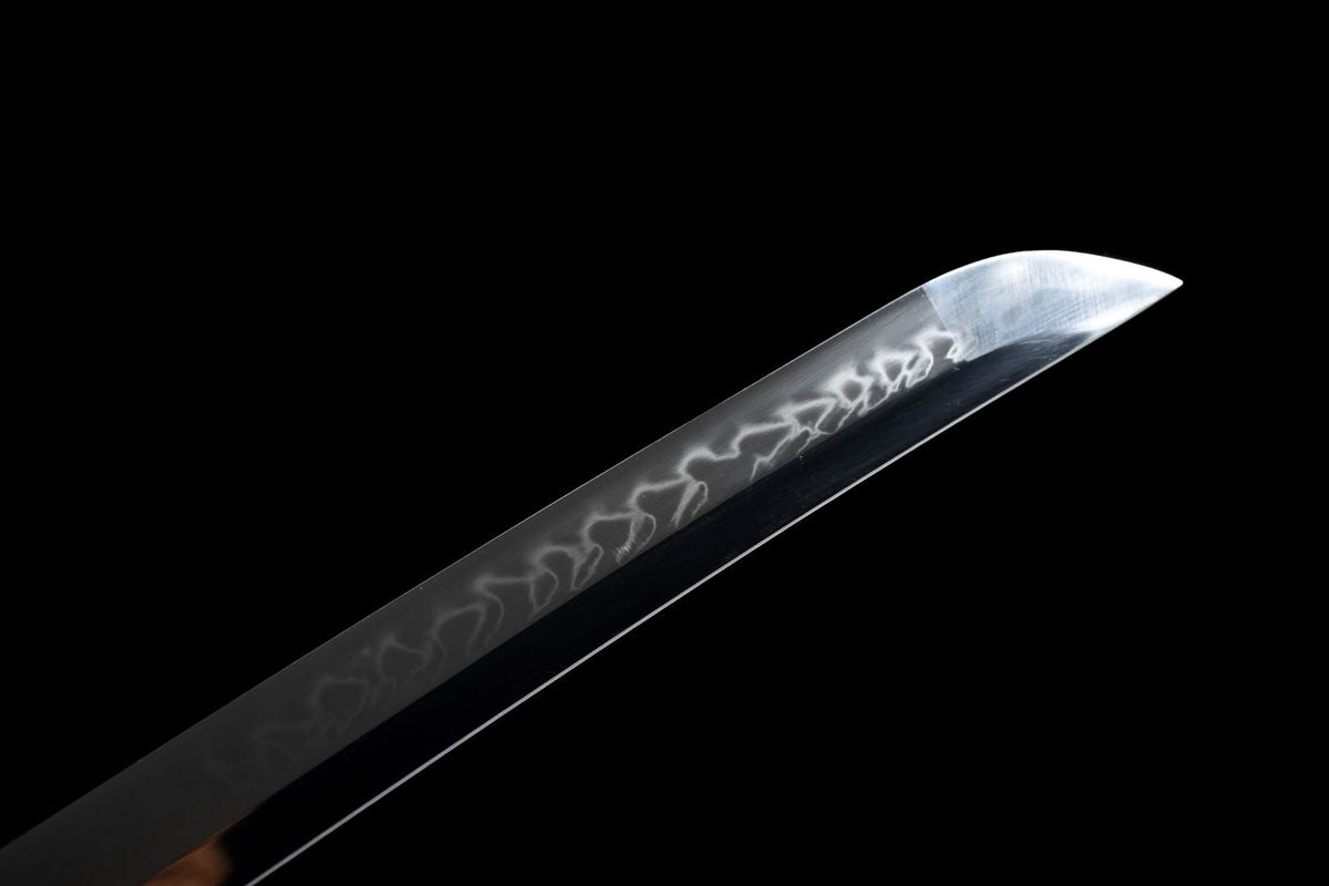 Ōkami 狼 Katana – Wolf, T10 Steel with Hamon, Clan Motif Saya – view 16