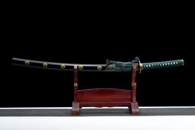 Ōkami 狼 Katana – Wolf, T10 Steel with Hamon, Clan Motif Saya – view 5