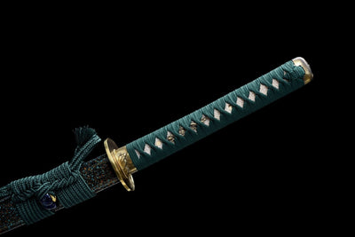 Ōkami 狼 Katana – Wolf, T10 Steel with Hamon, Clan Motif Saya – view 9