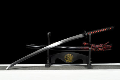 Katana Pimpas ピンパス東京 – T10 Steel, Wavy Hamon – view 1