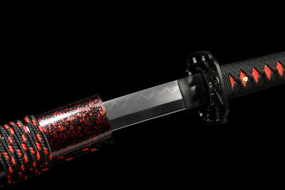 Katana Pimpas ピンパス東京 – T10 Steel, Wavy Hamon – view 4