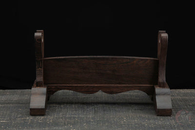 Keshiki 景色 Katana Stand – Carved Rosewood – view 2
