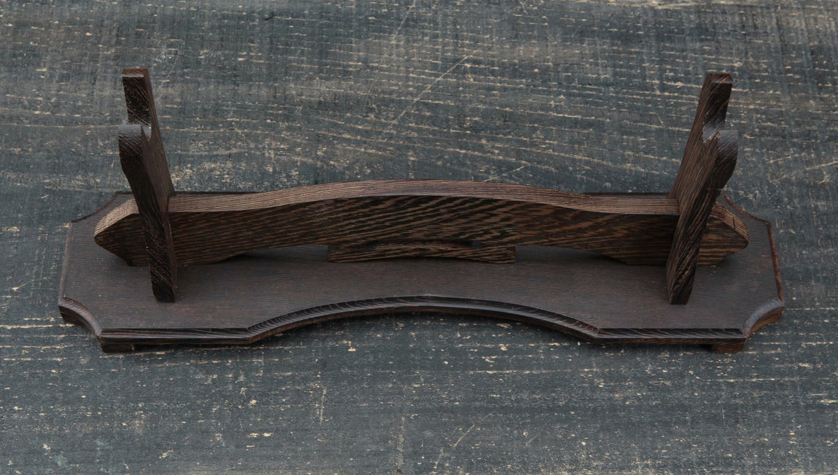 Otera お寺 Katana Stand – Carved Rosewood – view 3