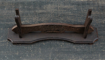 Otera お寺 Katana Stand – Carved Rosewood – view 3