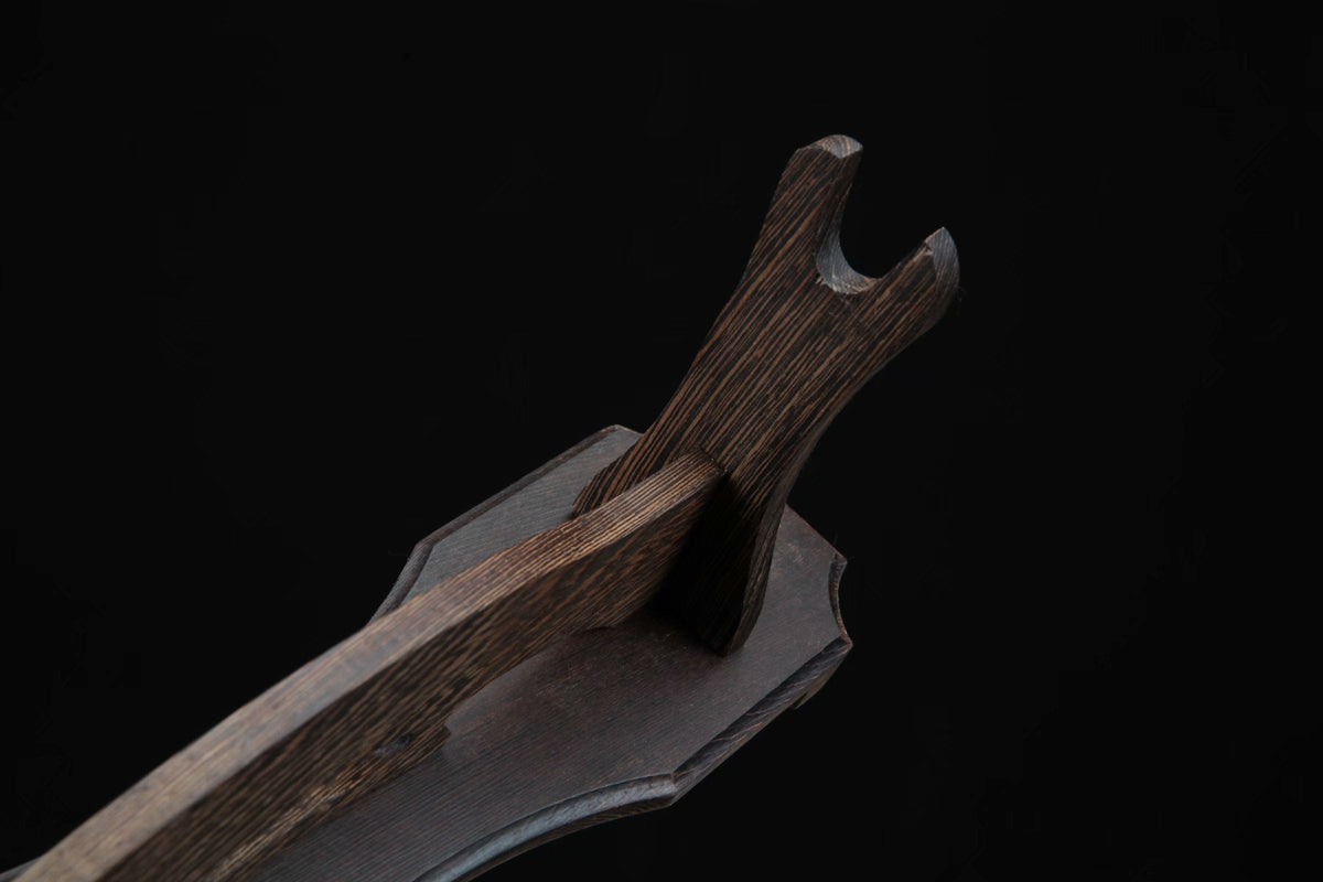 Otera お寺 Katana Stand – Carved Rosewood – view 7