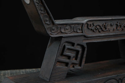 Douu 堂宇 Katana Stand – Carved Beech Wood – view 8