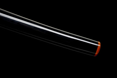 Mikazuki 三日月 Katana – Damascus Steel, Crescent Moon Tsuba – view 13