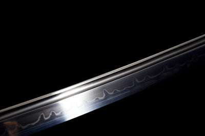 Shirokami 白狼 Katana – White Wolf Tsuba, T10 Steel – view 8