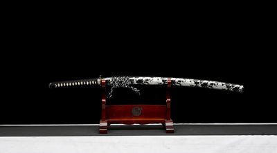 Fubuki 吹雪 Katana – Snowstorm Saya, T10 Steel – view 2
