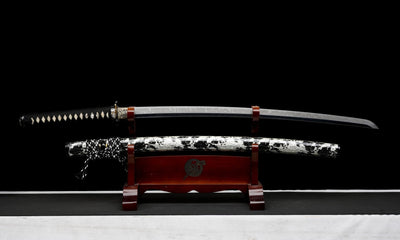 Fubuki 吹雪 Katana – Snowstorm Saya, T10 Steel – view 3