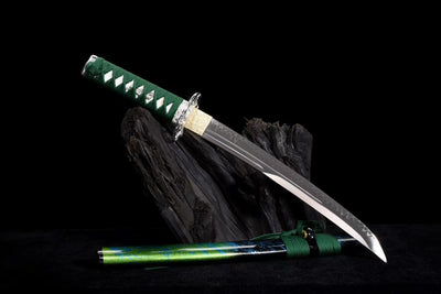 Yoake 夜明け Tanto – T10 Steel with Hamon – view 5
