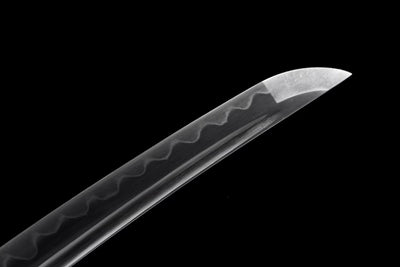 Wakizashi Kaiyō 海洋 – T10 Steel with Bo-hi, Ebony Saya – view 9