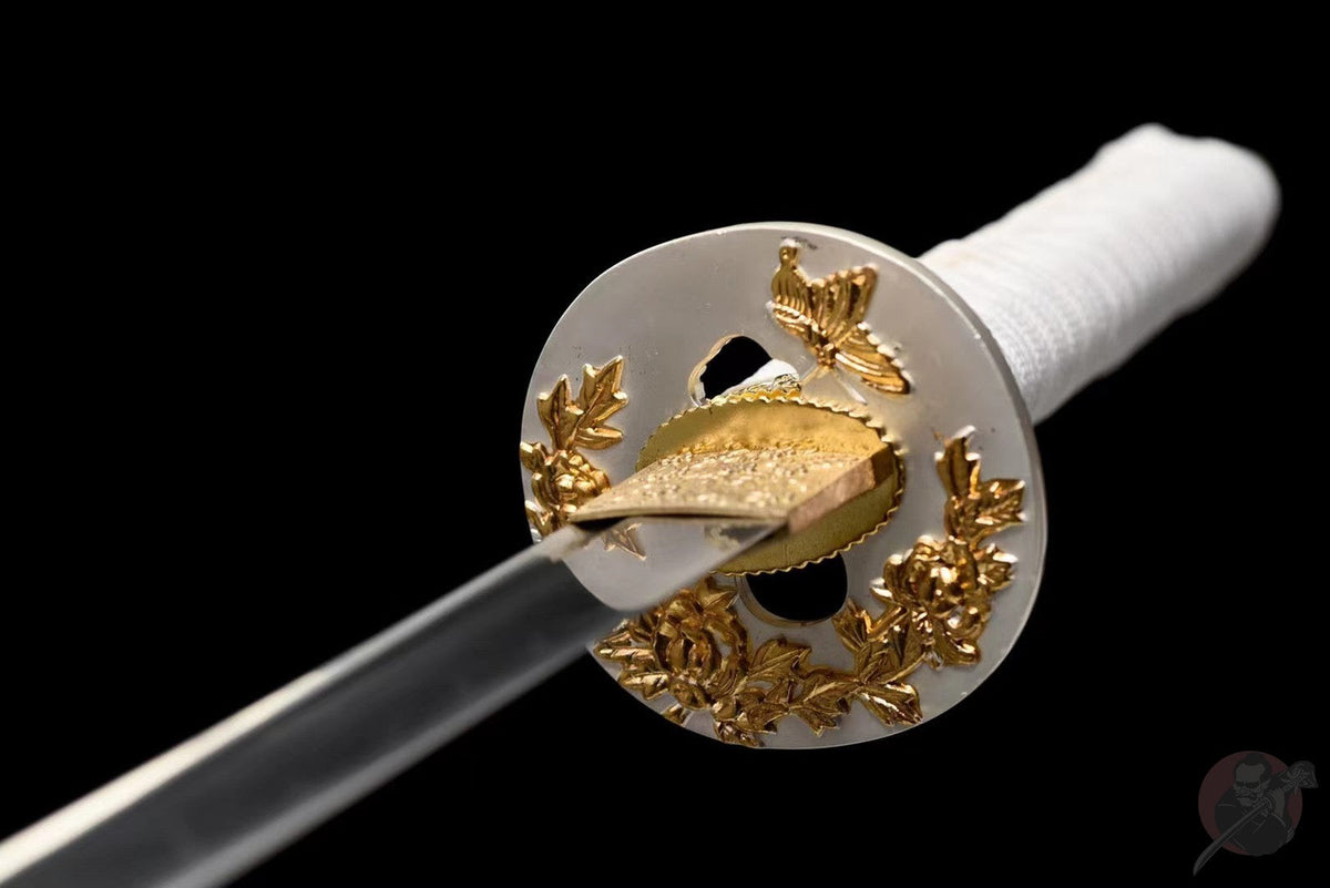 Wakizashi Kaiyō 海洋 – T10 Steel with Bo-hi, Ebony Saya – view 6